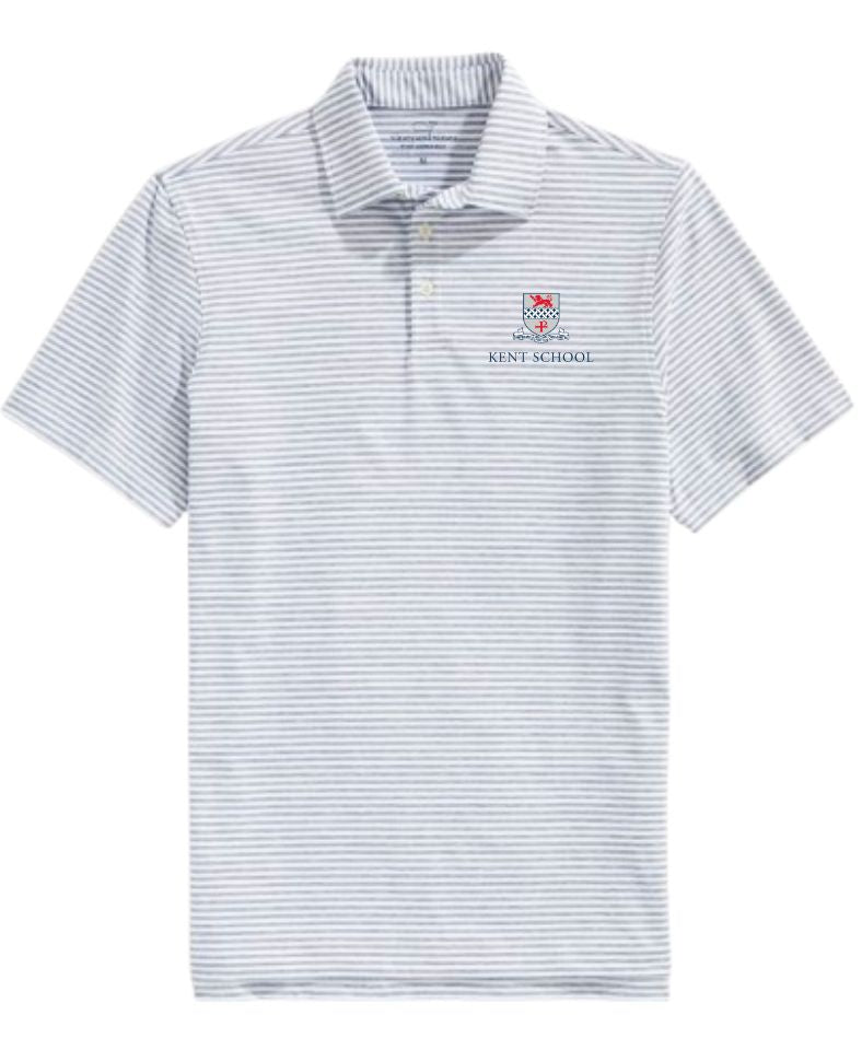 Vineyard Vines Heathered Winstead Sankaty Performance Polo